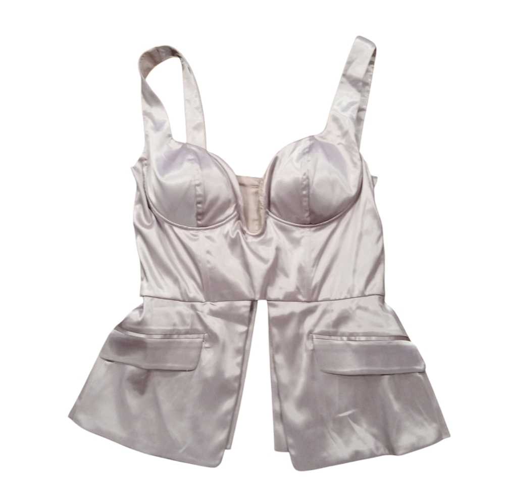 Blithe size M open stomach top